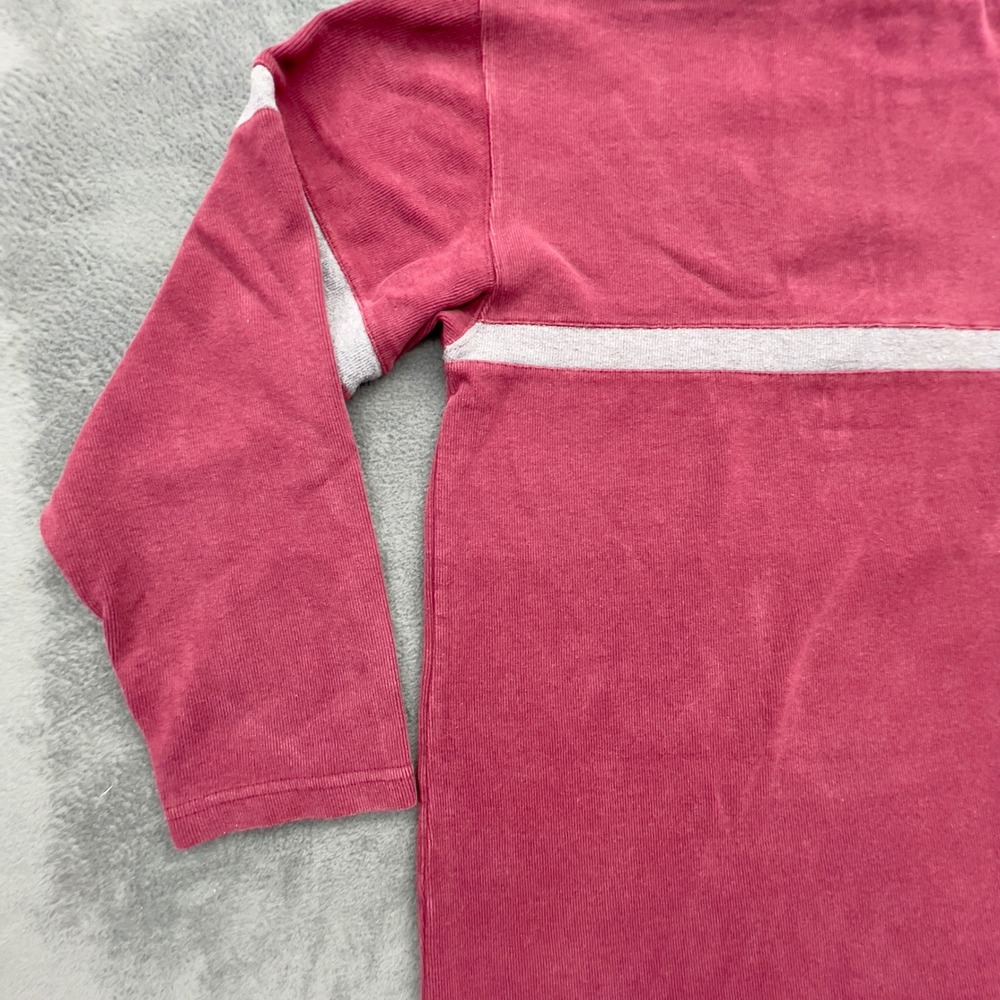 Aeropostale Burgundy Long Sleeve Crew Neck Shirt With Stripes Size XL - Picture 7 of 12